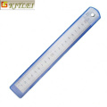 Logo Printed Promotional Student Transparent Plastic Ruler en 15cm 20cm 30cm